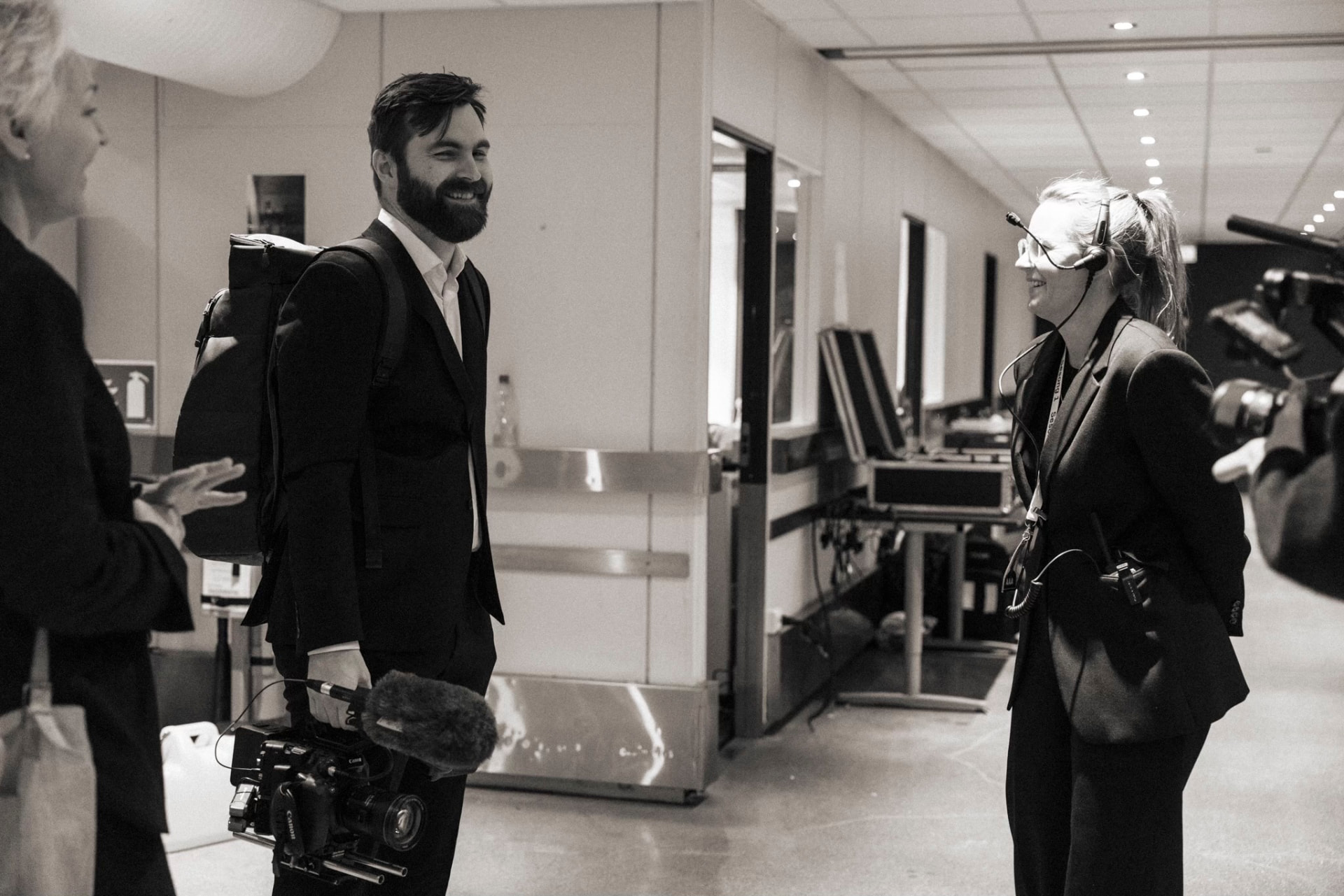 Backstage i Oslo Spektrum